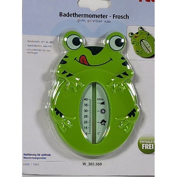Badetermometer - grn fr